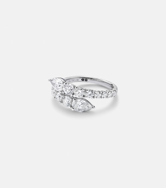 Classics Twist 18kt white gold ring with diamonds | Bucherer Fine Jewellery