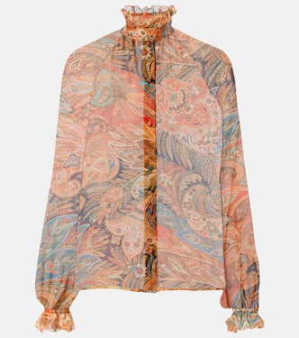 Bedruckte Bluse aus Seide | Etro
