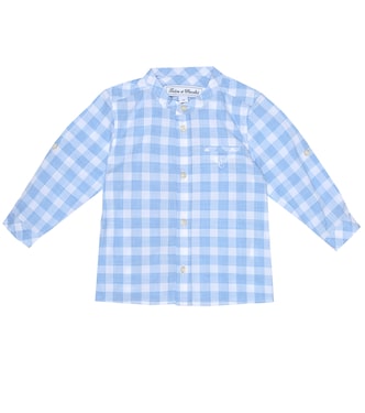 Baby checked cotton shirt | Tartine et Chocolat