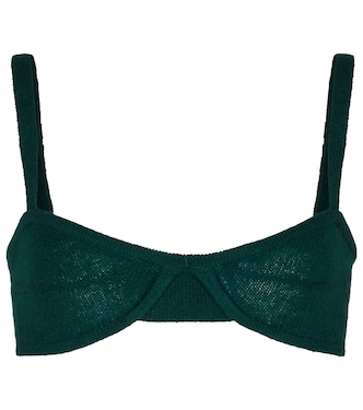 Bralette Eda de cachemir | Khaite