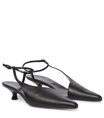 Seville leather slingback pumps | Khaite