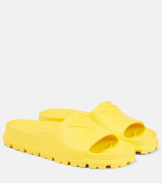 Sandali Sliders in gomma | Prada