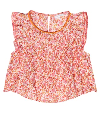 Top Amber à fleurs | Poupette St Barth Kids