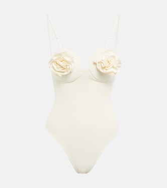 Bañador con apliques florales | Magda Butrym