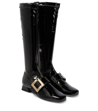 Botas altas Très Vivier de charol | Roger Vivier