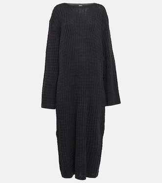 Cable-knit wool sweater dress | Toteme