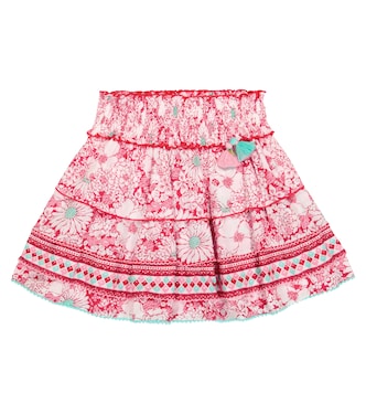 Jupe Ariel à fleurs | Poupette St Barth Kids