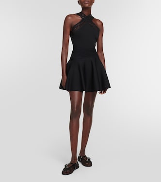 Minigonna Vienne a vita alta | Alaïa