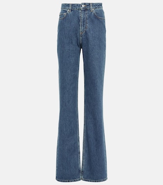 Jeans rectos de tiro alto | Burberry