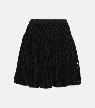 Minifalda en mezcla de lana | Alaïa