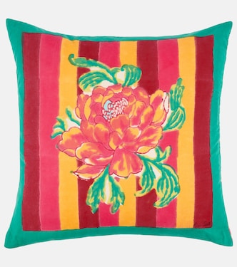 Camelia Small cotton cushion | Lisa Corti