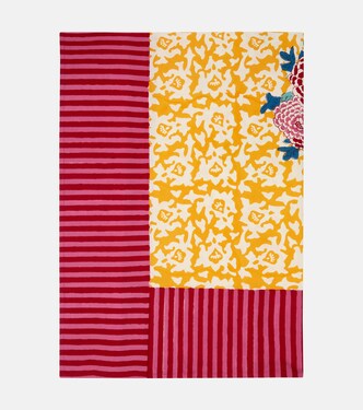 Arabesque Corolla Large cotton tablecloth | Lisa Corti