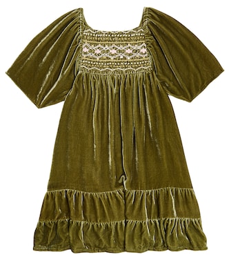 Robe Olivina en velours | Louise Misha