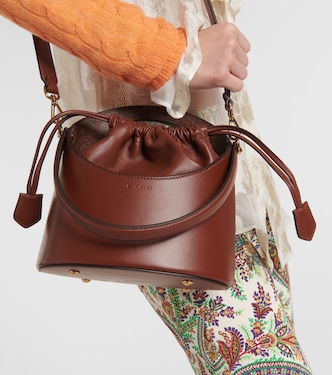 Secchiello Saturno Medium in pelle | Etro