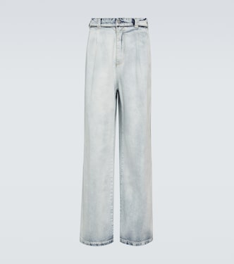 Jeans anchos de tiro alto | Maison Margiela