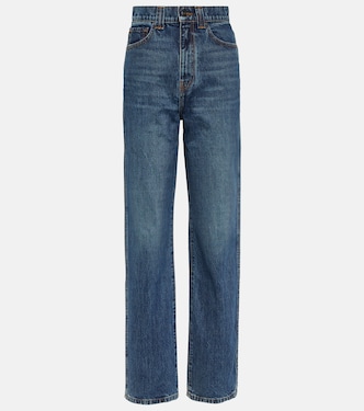High-Rise Straight Jeans Albi | Khaite