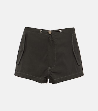Shorts in misto cotone a vita alta | Dion Lee