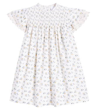 Robe Vanya en coton mélangé à fleurs | C'era Una Volta