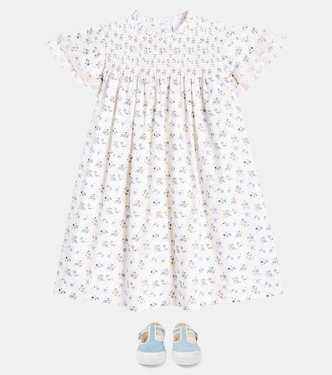 Robe Vanya en coton mélangé à fleurs | C'era Una Volta