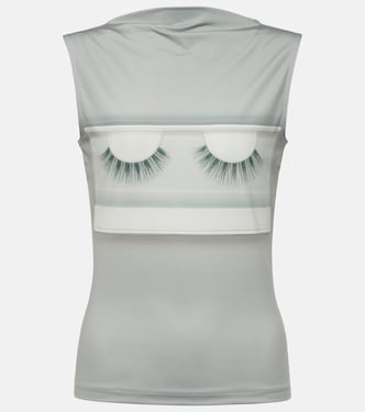 x Katerina Jebb – Top imprimé en jersey | Acne Studios