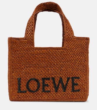 Cabas Paula’s Ibiza Font Small en raphia | Loewe