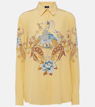 Camicia in seta con stampa | Etro