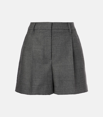 Shorts in lana | Brunello Cucinelli