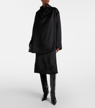 Gonna midi in raso   | Toteme