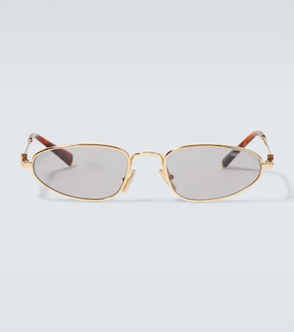 Ovale Sonnenbrille | Miu Miu