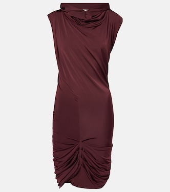Hooded draped minidress | Magda Butrym