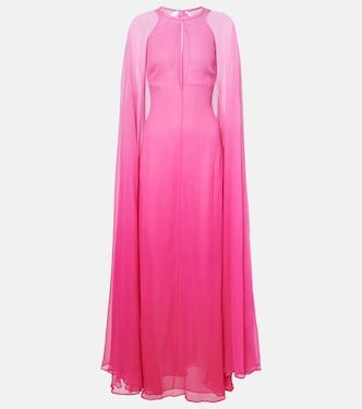 Ombré cutout silk crepon gown | Tom Ford