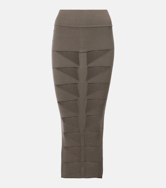 Gonna a tubino in jersey | Rick Owens