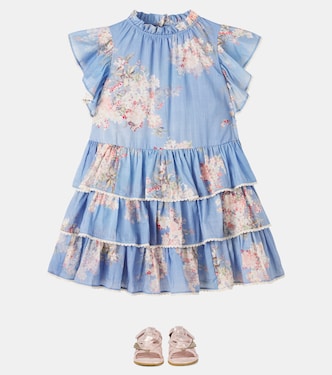 Rhiannon floral cotton dress | Zimmermann Kids