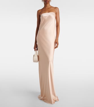 Maxikleid aus Satin | Norma Kamali