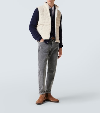 Jeans slim a vita media | Brunello Cucinelli