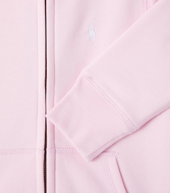Sweat-shirt à capuche en coton mélangé  | Polo Ralph Lauren Kids