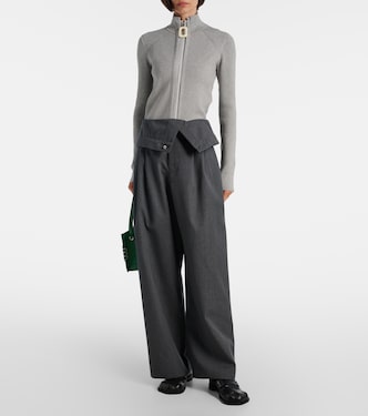 Bestickter Cardigan aus einem Baumwollgemisch | JW Anderson