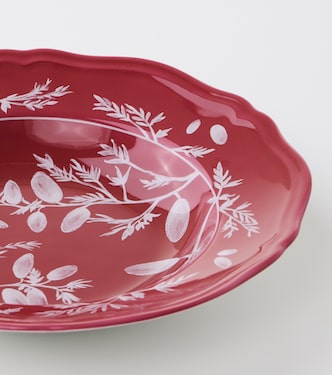 Plato hondo de porcelana floral por Ginori 1735 | Cabana