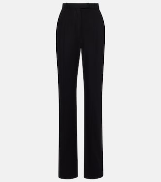 Wool-blend straight pants | McQueen