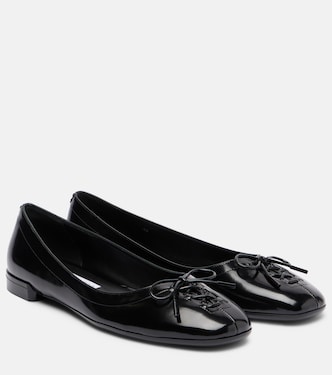 Scarlett leather ballet flats | Jimmy Choo