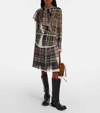 Gonna midi a quadri | Acne Studios