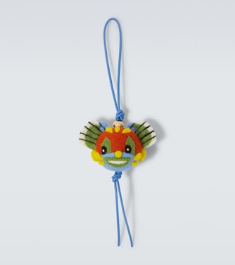 x Louis Wain Clown wool bag charm | Loewe