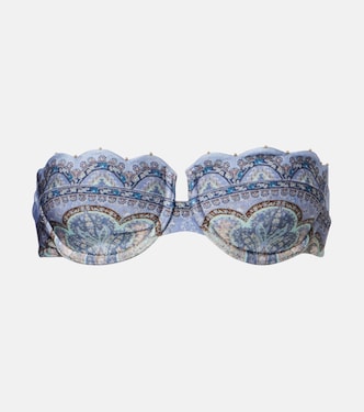 Bedrucktes Bikini-Oberteil Wanderlust | Zimmermann