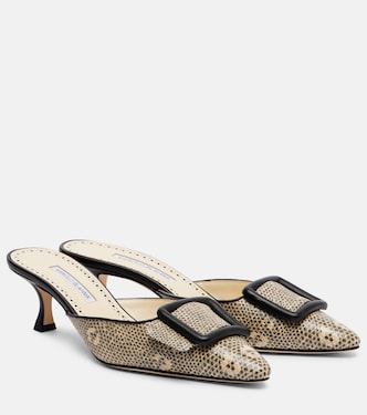 Mules Maysale 50 aus Leder | Manolo Blahnik