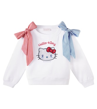 X Hello Kitty Sweatshirt aus einem Baumwollgemisch | Monnalisa