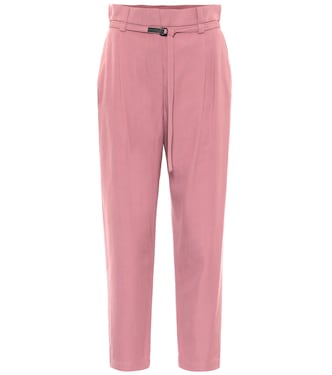 Pantaloni in lana e cotone | Brunello Cucinelli
