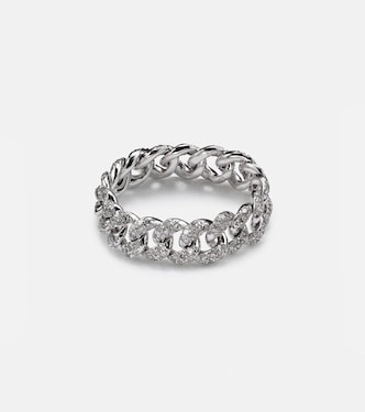 Bague en or blanc 18 ct et diamants | Shay Jewelry