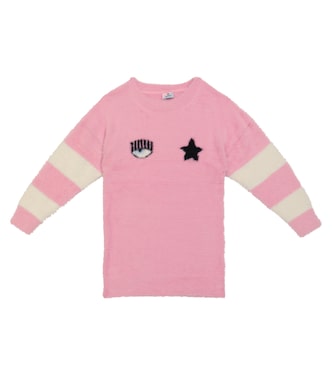 x Chiara Ferragni sweater dress | Monnalisa