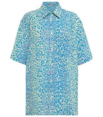 Printed silk shirt | Stella McCartney