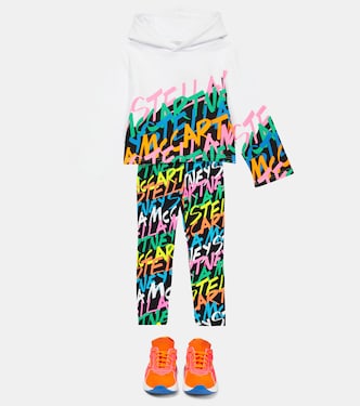 Printed cotton hoodie | Stella McCartney Kids